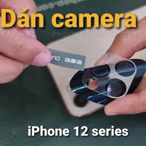 Dán camera iPhone 12 Pro 6.1" - hiệu Benks